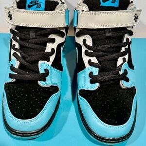 Size 12 - Nike Dunk Pro SB Mid AQUA- 2008 Release- (314383-041)